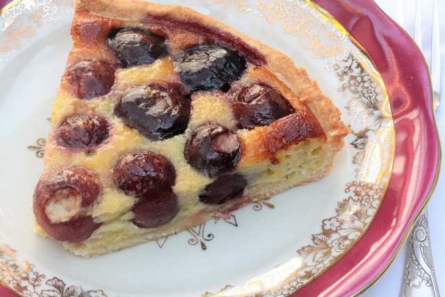 glutenfreie Kirschtarte