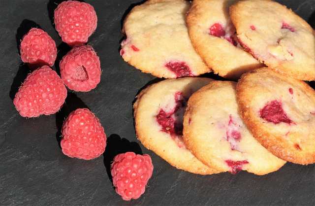 Himbeer-Schoko-Cookies