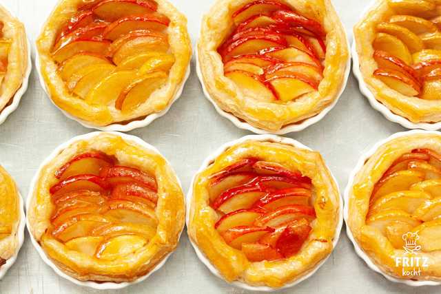 Apfelkuchen mit TK Teig