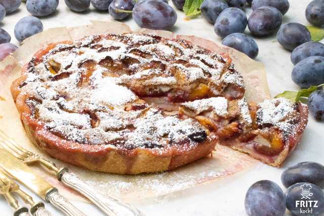 Pflaumen Tarte