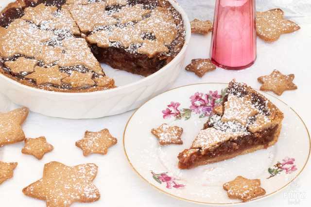 Weihnachtskuchen mit Pflaumenmus