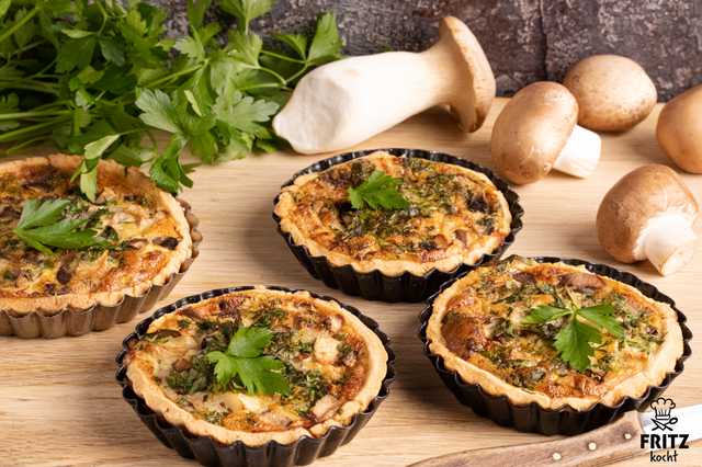 Pilz-Tarte
