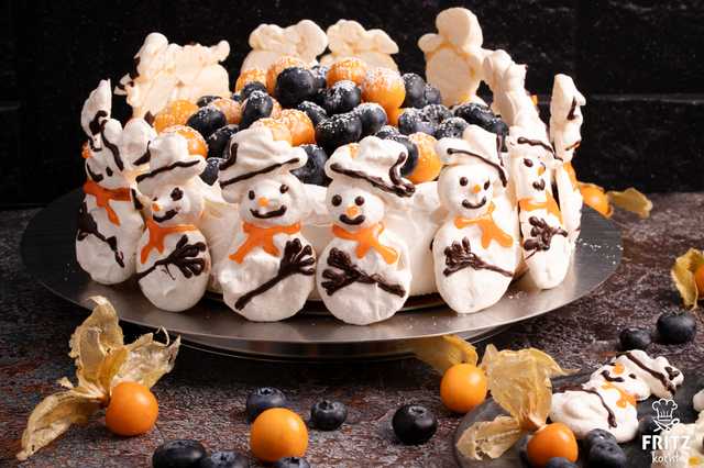 Weihnachts Pavlova Torte