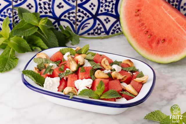 Wassermelonen Salat 1