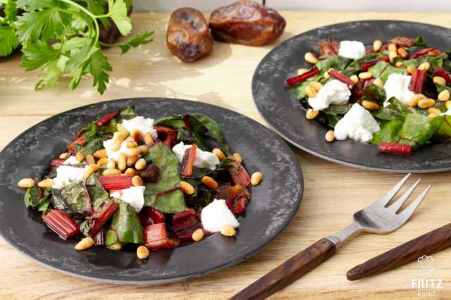 warmer Mangoldsalat