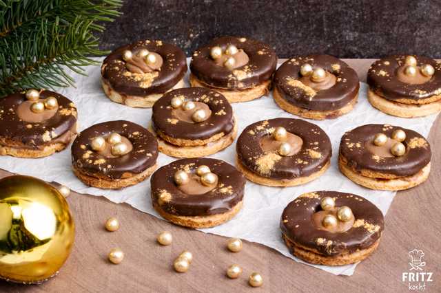 Nougat Plätzchen, ein Traum für alle Nougat-Fans