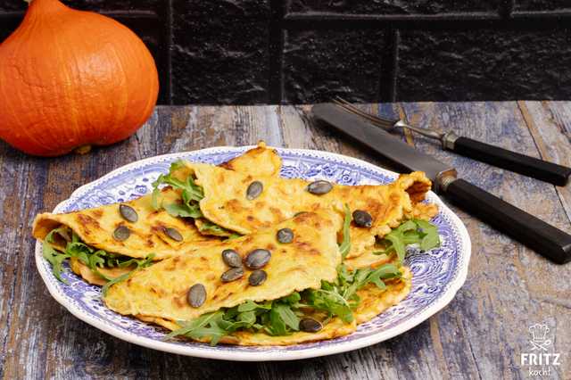 Kürbis Pfannkuchen