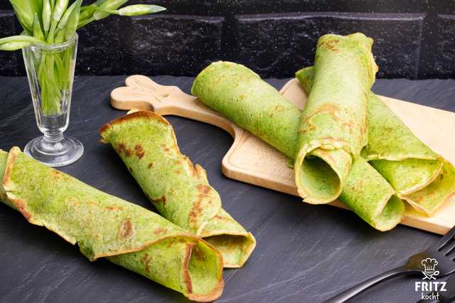 Bärlauch Pfannkuchen